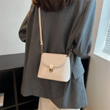 Solid PU Leather Crossbody Bag for Women Shoulder Bag Women's Handbags SG405