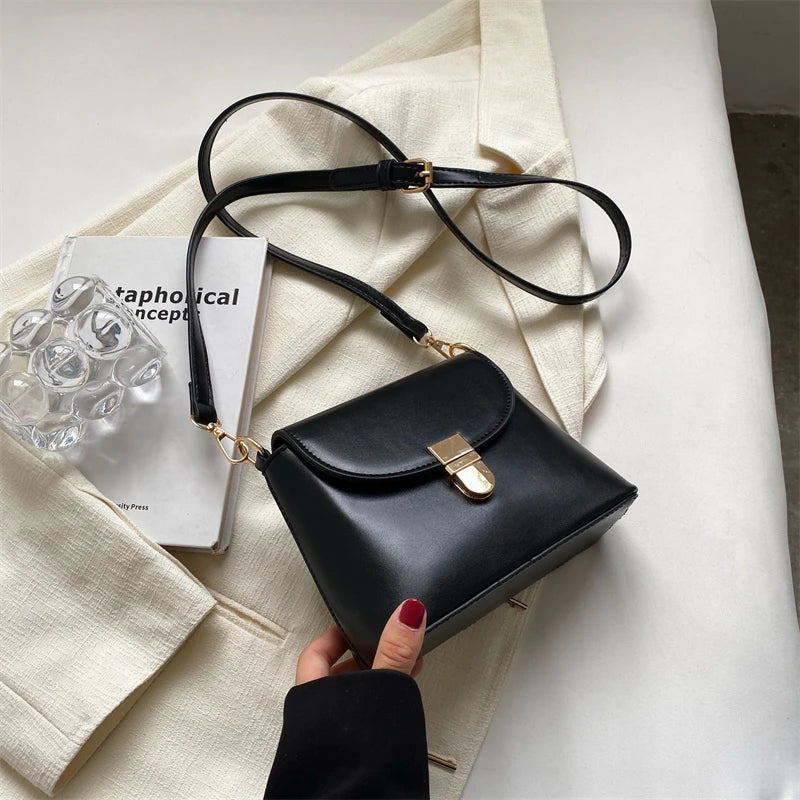 Solid PU Leather Crossbody Bag for Women Shoulder Bag Women's Handbags SG405