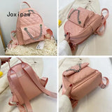 Vintage Large Capacity Women's Chain Backpack