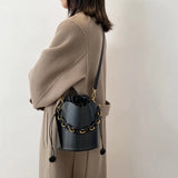 Mini Bucket Crossbody Bag Shoulder Chain Purses and Handbags Totes