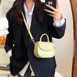 Small PU Leather Flap Crossbody Bag for Women