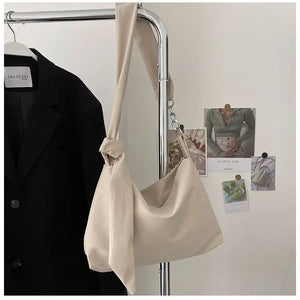 Nylon Shoulder Bag Women Underarm Chain Handbag