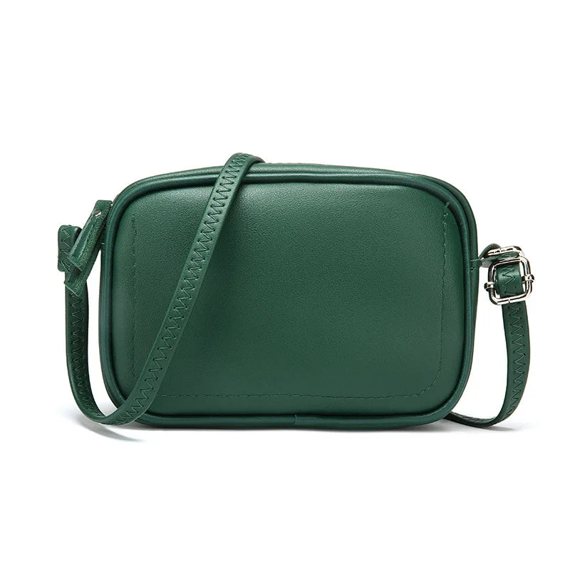 Women's Small Crossbody Bag Purse Solid Shoulder Clutch Handbag Totes Pack