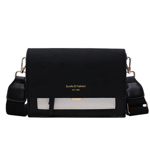 Retro Mini Crossbody Bag Ultra Fire Wide Shoulder Strap Purse