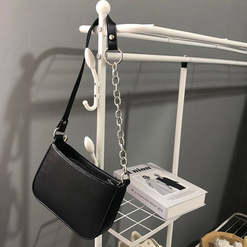 Stylish Hot Shoulder Bag Women Handbag PU Leather Armpit Messenger Bags