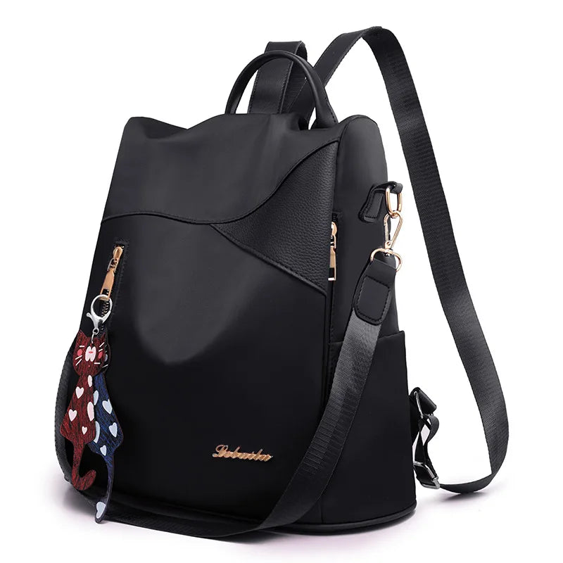 Anti-theft Oxford Cloth Ladies Backpack