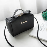 Small Shoulder Bag Solid Pu Leather Women Phone Purse Handbag Messenger Bag