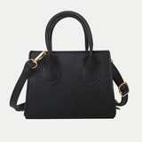 Women's Shoulder Bag Solid Pu Leather Crossbody Messenger Handbag
