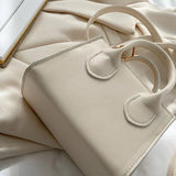 Women's Shoulder Bag Solid Pu Leather Crossbody Messenger Handbag