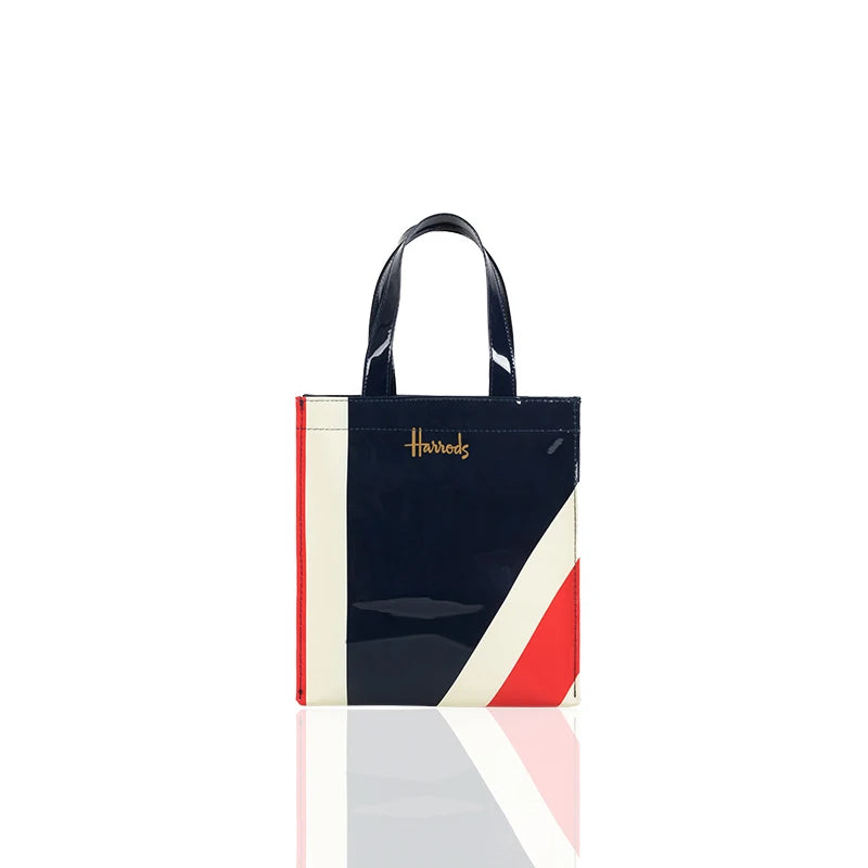 Stylish PVC Flower Shopper Bag Eco Friendly Waterproof Handbag
