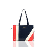 Stylish PVC Flower Shopper Bag Eco Friendly Waterproof Handbag