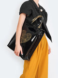 Stylish PVC Reusable Shopping Purse Eco Friendly Tote Bag
