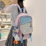 Teenage Girl College Student Backpack Women Laptop Backpack