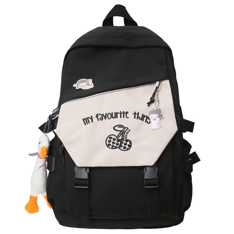 Teenage Girl College Student Backpack Women Laptop Backpack