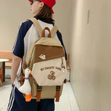 Teenage Girl College Student Backpack Women Laptop Backpack