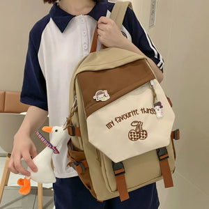 Teenage Girl College Student Backpack Women Laptop Backpack