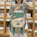 Teenage Girl College Student Backpack Women Laptop Backpack