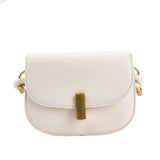 Small Saddle Crossbody Bag Women's Pu Leather Shoulder Bags