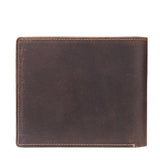 Real Cow Leather Men Wallets Short Shape Male Money Purse