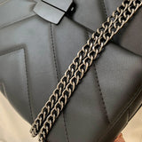 Chain Bag Casual Lattice Pattern Messenger Tote for Women
