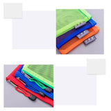 Transparent Mesh Pencil Case Office Student Pencil Cases Nylon Pencil Cases