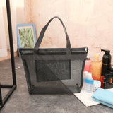 Travel Wash Bag Mesh Breathable Portable Shopping Tote Bag