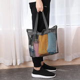 Travel Wash Bag Mesh Breathable Portable Shopping Tote Bag