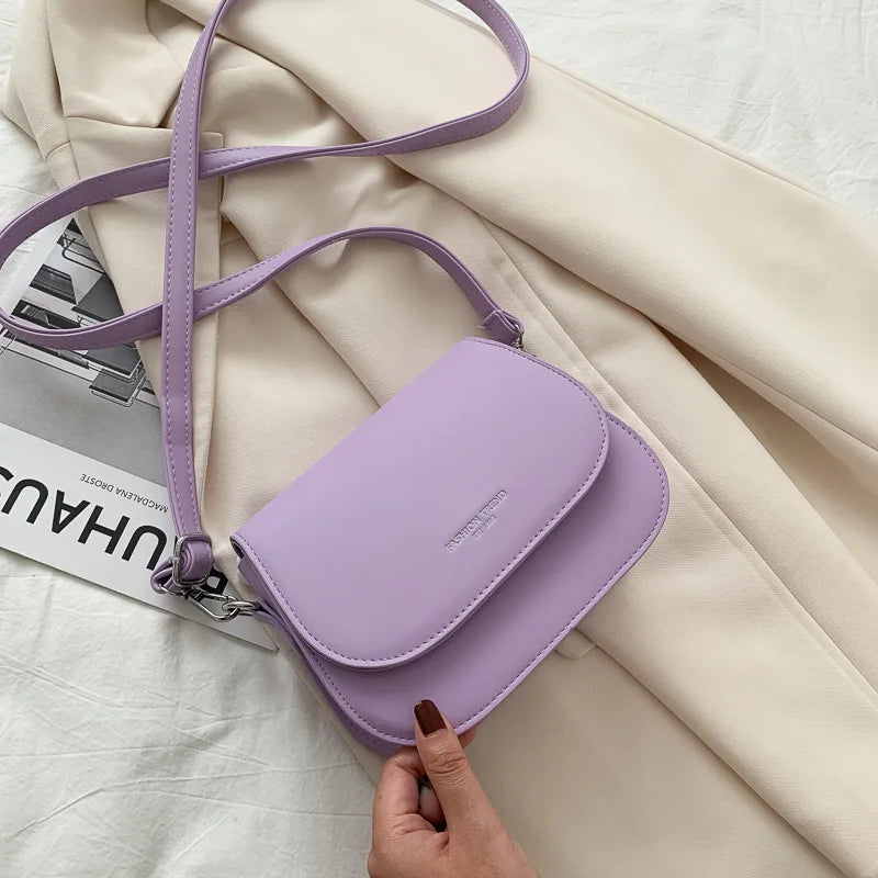 Crossbody Bags For Women Solid Wild Flap Shoulder Purse Messenger