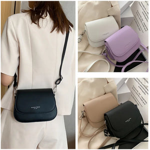 Solid Wild Flap Crossbody Bag Lady Shoulder Bag