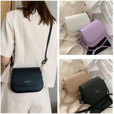 Solid Wild Flap Crossbody Bag Lady Shoulder Bag