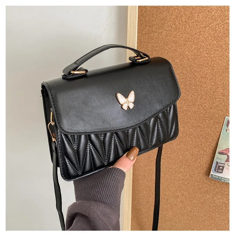 Women's Crossbody Bag Mini Square Messenger Bag Broadband One Shoulder