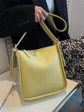 Women's Pu Leather Shoulder Crossbody Handbag Large Capacity Tote