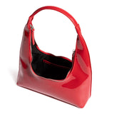 Leather Half-moon Armpit Handbag for Women