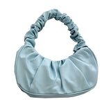 Pleated Cloud Bag Handbag for Graduation
