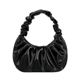 Pleated Cloud Bag Handbag for Graduation