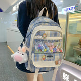 Women College Student Schoolbag Waterproof Teenage Girls Bag Female Travel