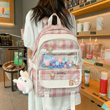 Women College Student Schoolbag Waterproof Teenage Girls Bag Female Travel