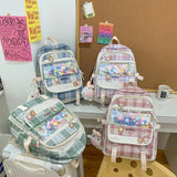 Women College Student Schoolbag Waterproof Teenage Girls Bag Female Travel