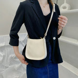 Small Crossbody Bag Women PU Leather Shoulder Handbag