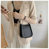 Small Crossbody Bag Women PU Leather Shoulder Handbag