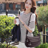 Women Tote Handbag Soft Leather Messenger Classic Solid Zipper Ladies Travel
