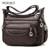 Women Tote Handbag Soft Leather Messenger Satchel