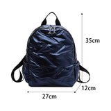 Solid Female Bagpack Travel Rucksack Large Capacity Ladies Backpacks