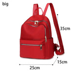 Teen Girls Large Capacity Backpack Casual Ladies Bagpack Anti Theft Travel
