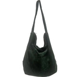 Women's Large Capacity Shoulder Bag Corduroy Tote
