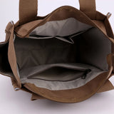 Canvas Shoulder Bag for Women High Capacity Handbags