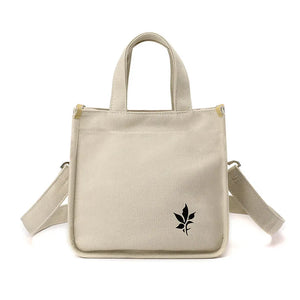 Women's Canvas Shoulder Bag High Capacity Handbag Tote Crossbody
