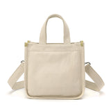 Women's Canvas Shoulder Bag High Capacity Handbag Tote Crossbody