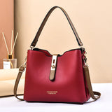 All-match Ladies Handbag Summer Shoulder Messenger Bucket Bag Women