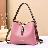 All-match Ladies Handbag Summer Shoulder Messenger Bucket Bag Women
